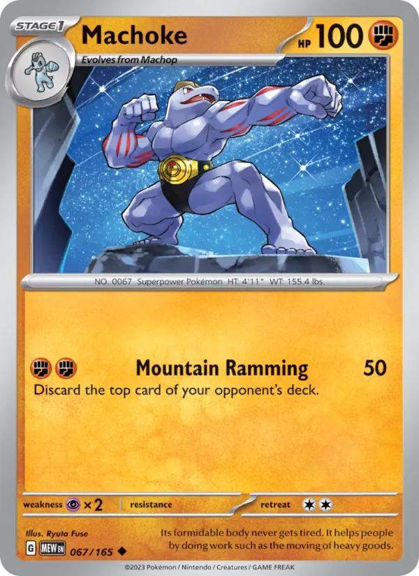 Machoke — 151 067/165