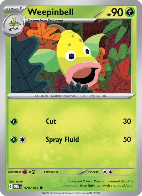 Weepinbell — 151 070/165
