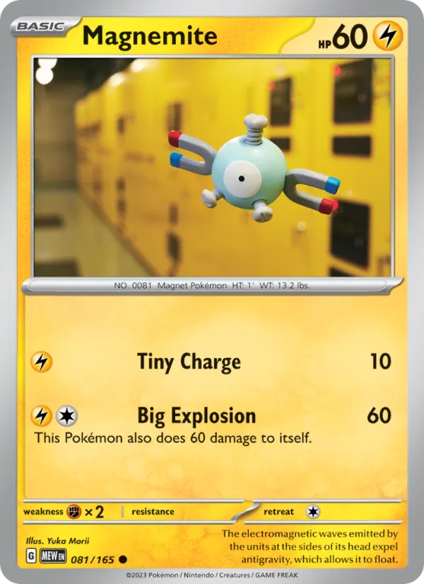 Magnemite — 151 081/165