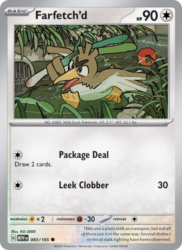 Farfetch'd — 151 083/165