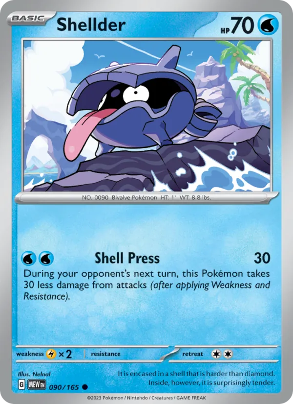 Shellder — 151 090/165