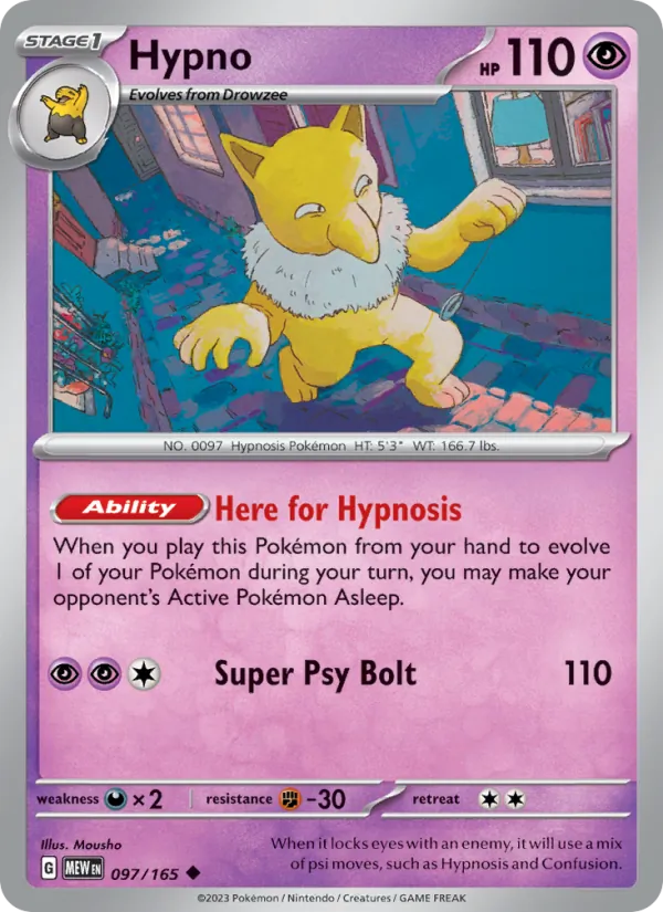 Hypno — 151 097/165