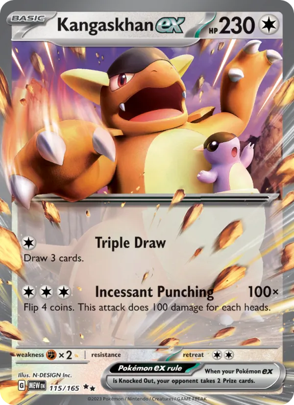 Kangaskhan ex — 151 115/165