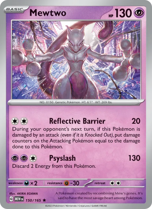 Mewtwo — 151 150/165