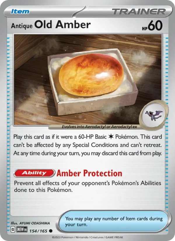 Antique Old Amber — 151 154/165