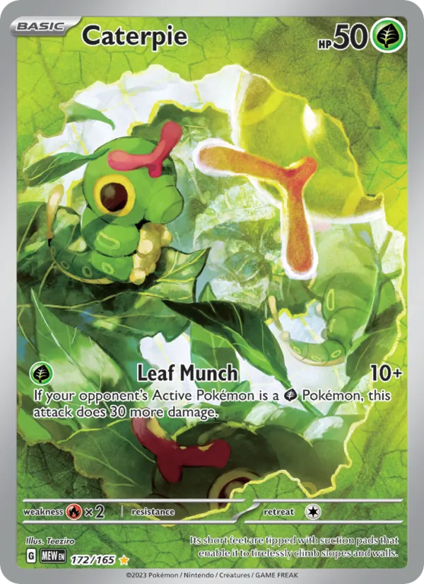 Caterpie — 151 172/165
