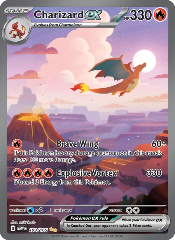 Charizard ex — 151 199/165