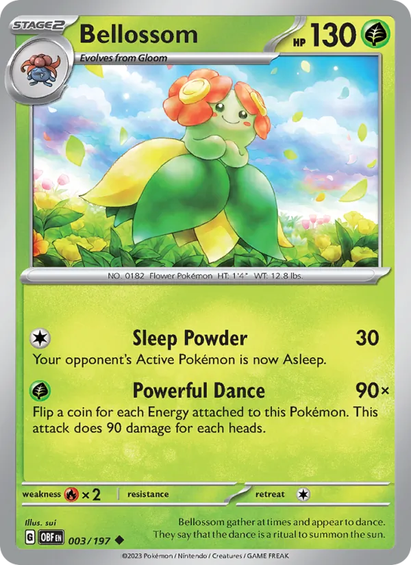 Bellossom — Obsidian Flames 003/197