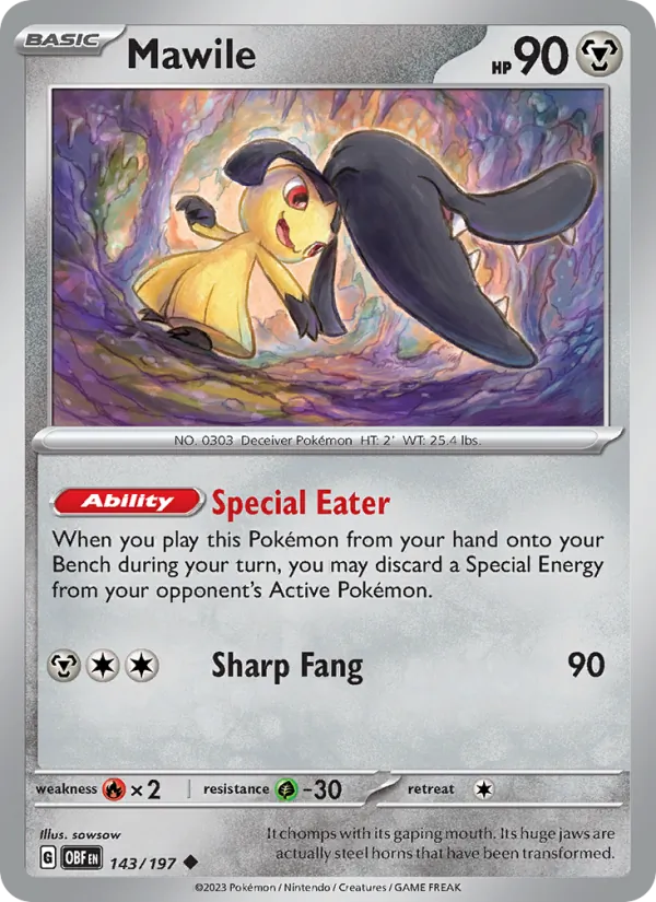 Mawile — Obsidian Flames 143/197