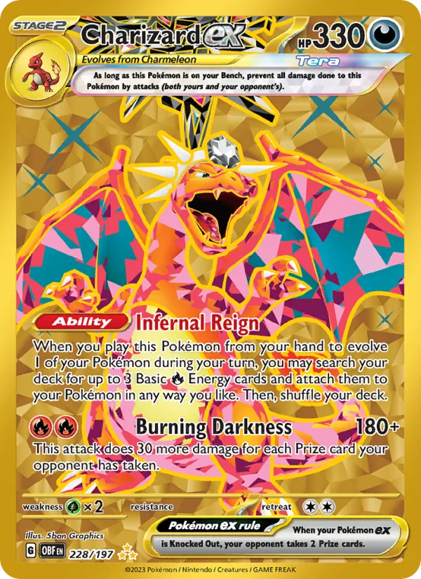 Charizard ex — Obsidian Flames 228/197