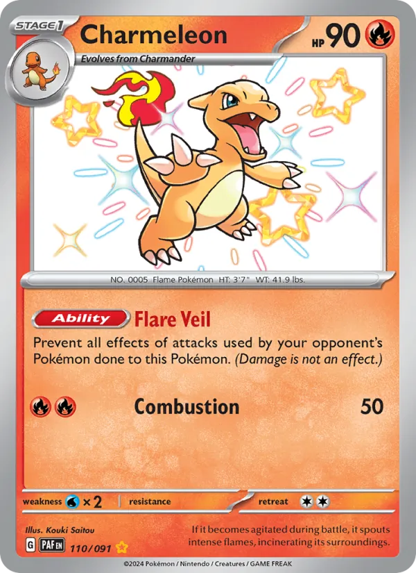Charmeleon — Paldean Fates 110/91