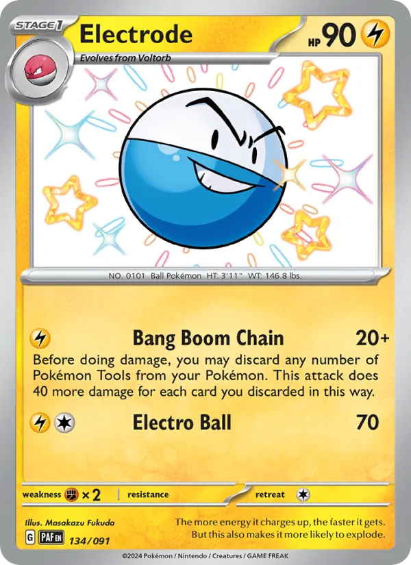 Electrode — Paldean Fates 134/91