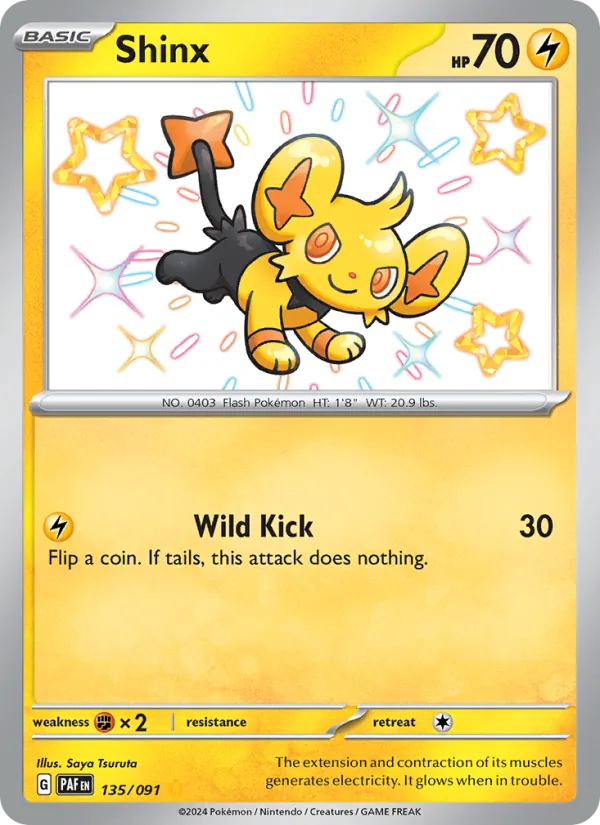 Shinx — Paldean Fates 135/91