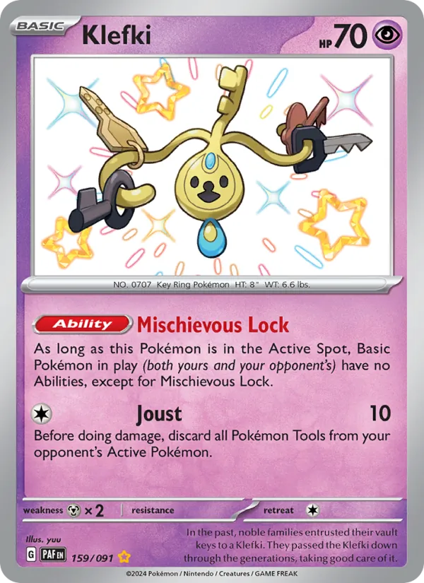 Klefki — Paldean Fates 159/91