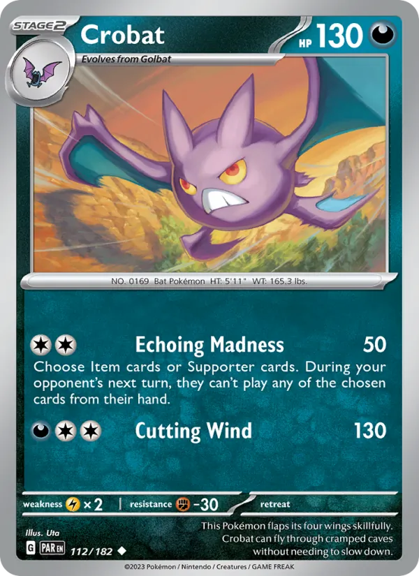 Crobat — Paradox Rift 112/182