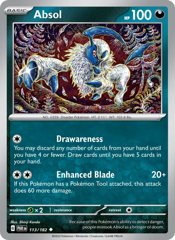 Absol — Paradox Rift 113/182