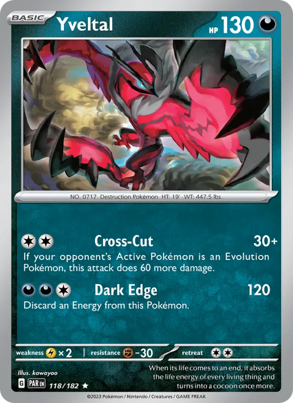 Yveltal — Faille Paradoxe 118/182