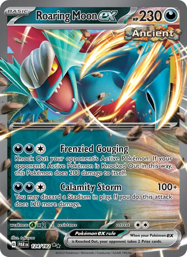 Roaring Moon ex — Paradox Rift 124/182