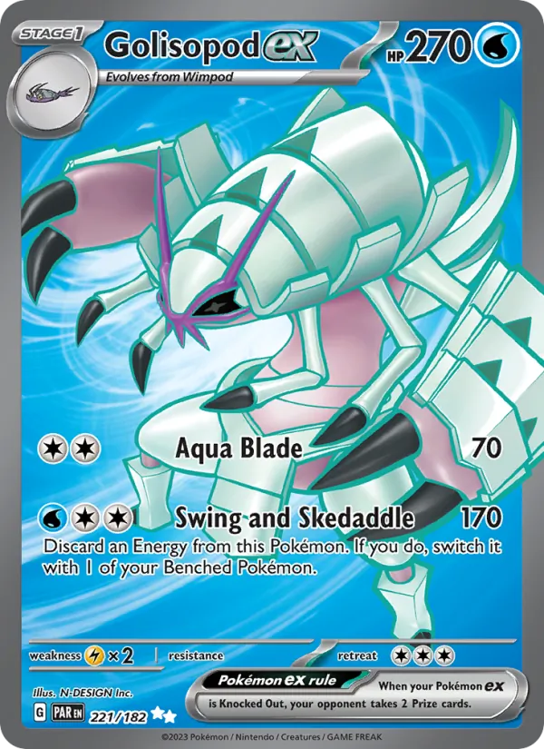 Golisopod ex — Paradox Rift 221/182