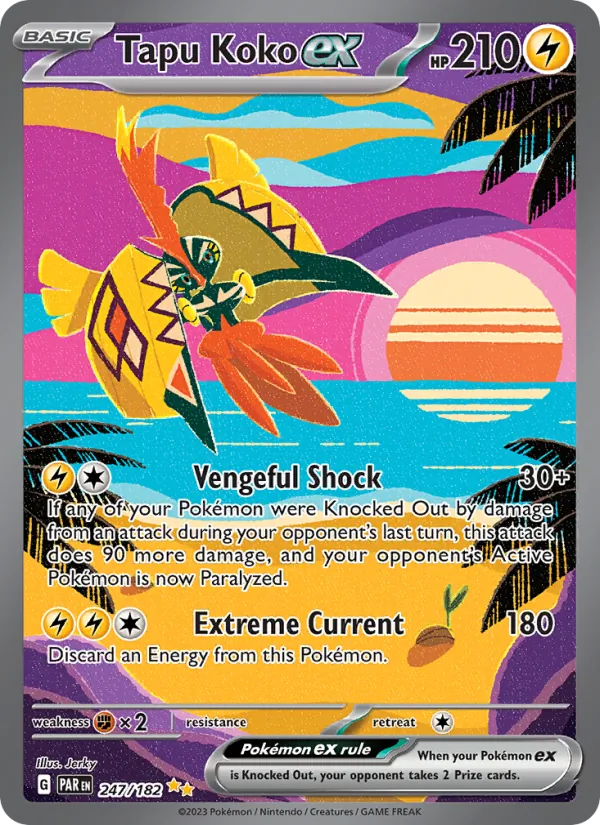 Tapu Koko ex — Paradox Rift 247/182