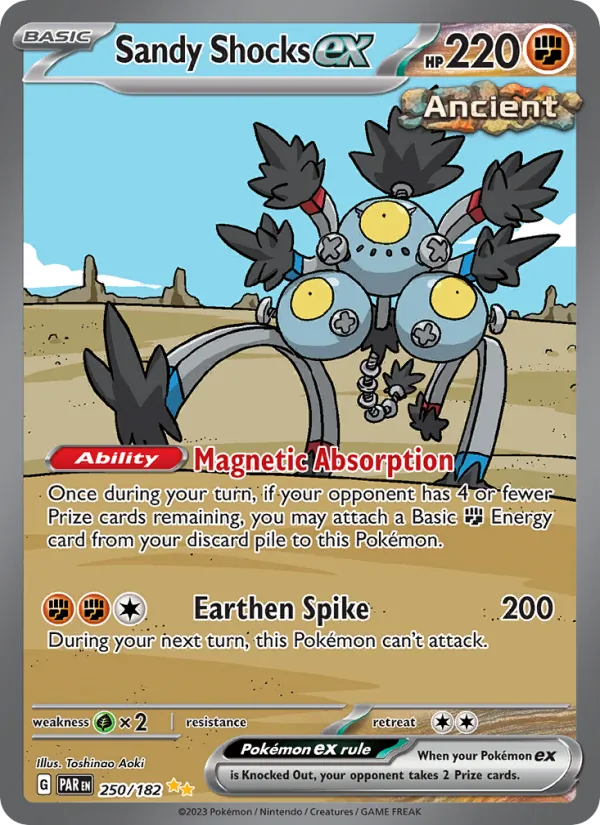 Sandy Shocks ex — Paradox Rift 250/182