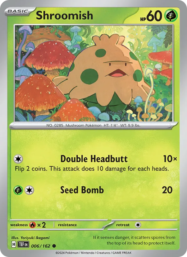 Shroomish — Temporal Forces 006/162