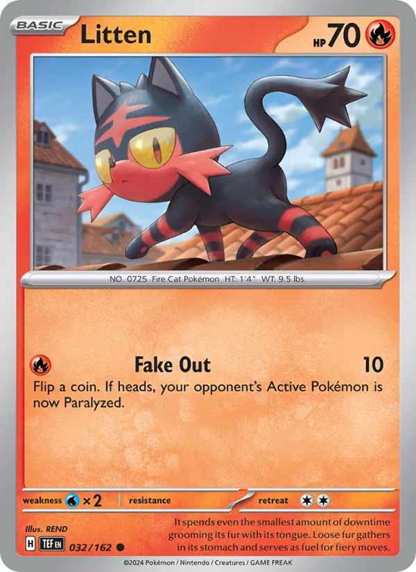 Litten — Temporal Forces 032/162