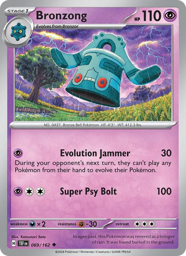 Bronzong — Temporal Forces 069/162