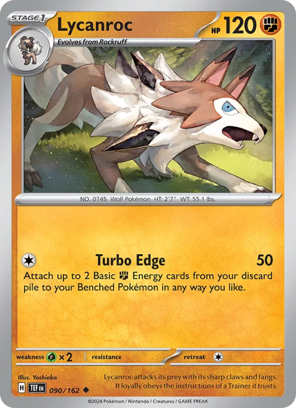Lycanroc — Temporal Forces 090/162