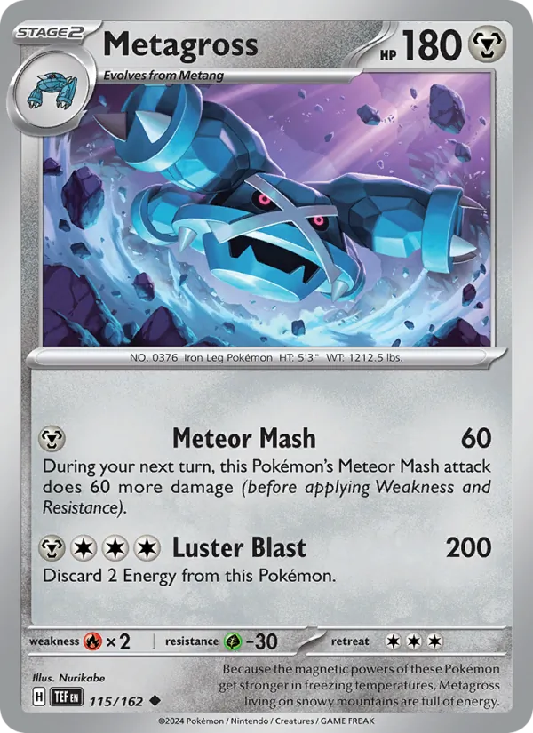 Metagross — Temporal Forces 115/162