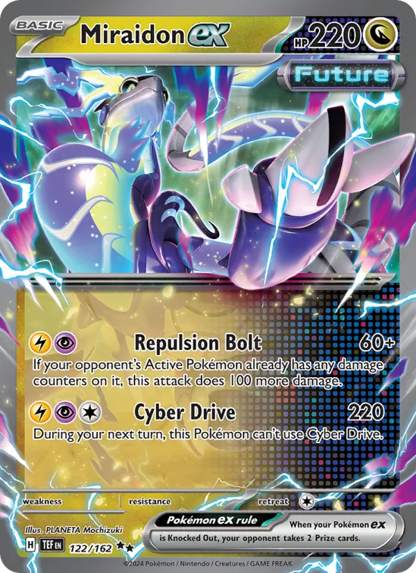 Miraidon ex — Temporal Forces 122/162