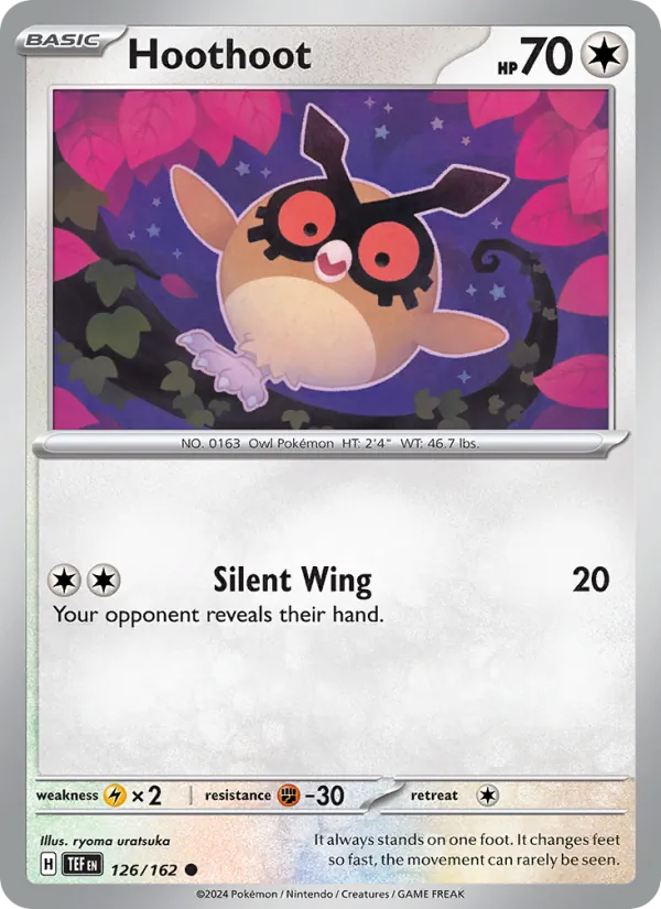 Hoothoot — Temporal Forces 126/162