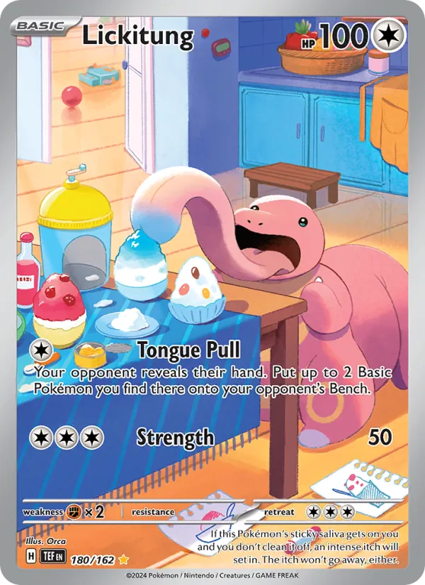 Lickitung — Temporal Forces 180/162