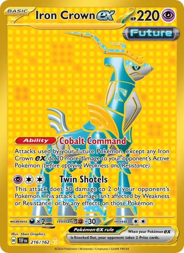 Iron Crown ex — Temporal Forces 216/162
