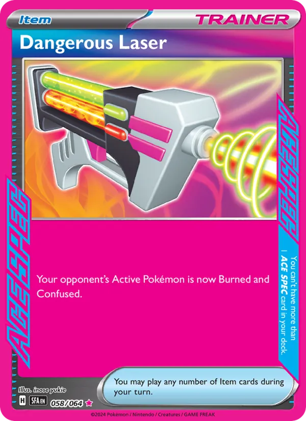 Dangerous Laser — Shrouded Fable 058/64