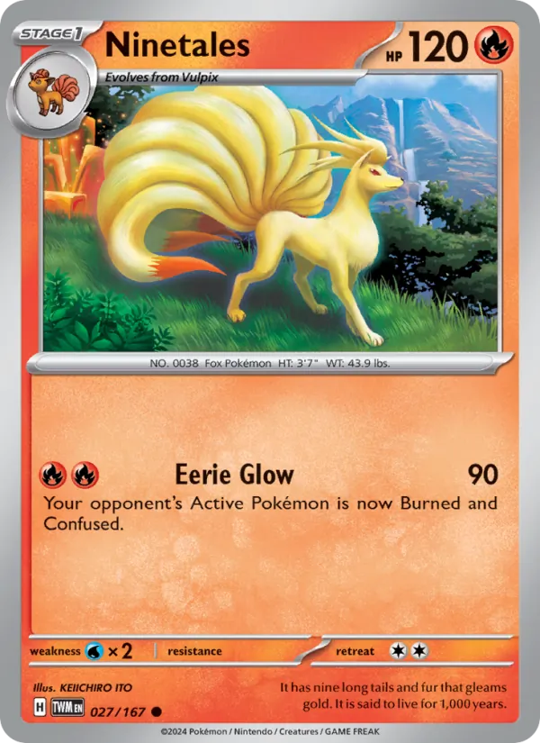 Ninetales — Twilight Masquerade 027/167