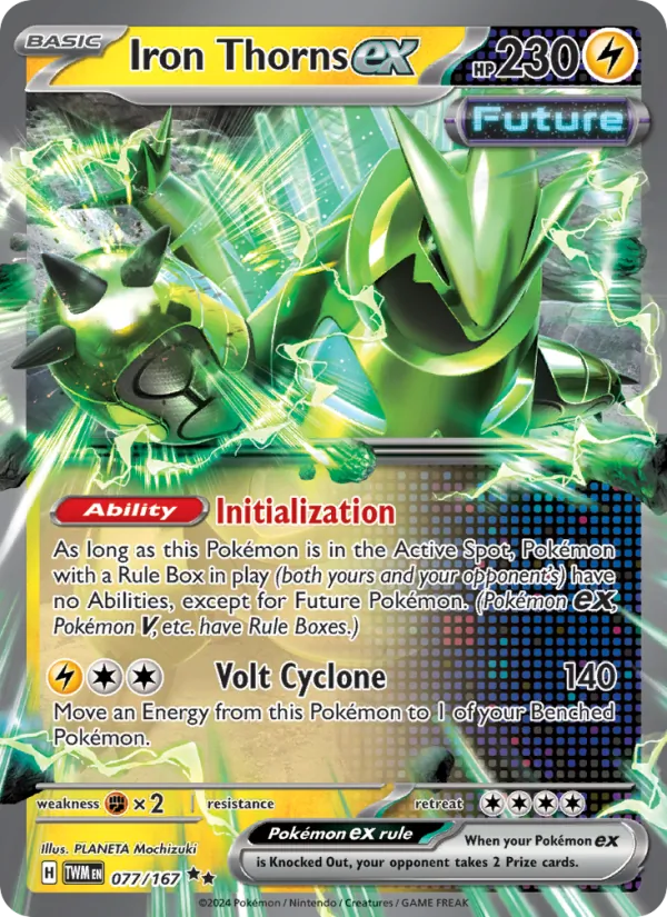 Iron Thorns ex — Twilight Masquerade 077/167