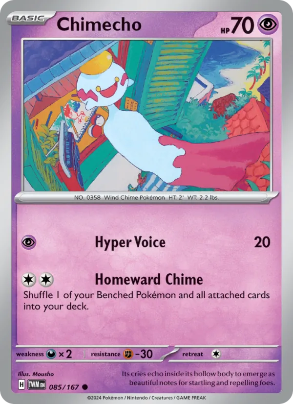 Chimecho — Twilight Masquerade 085/167