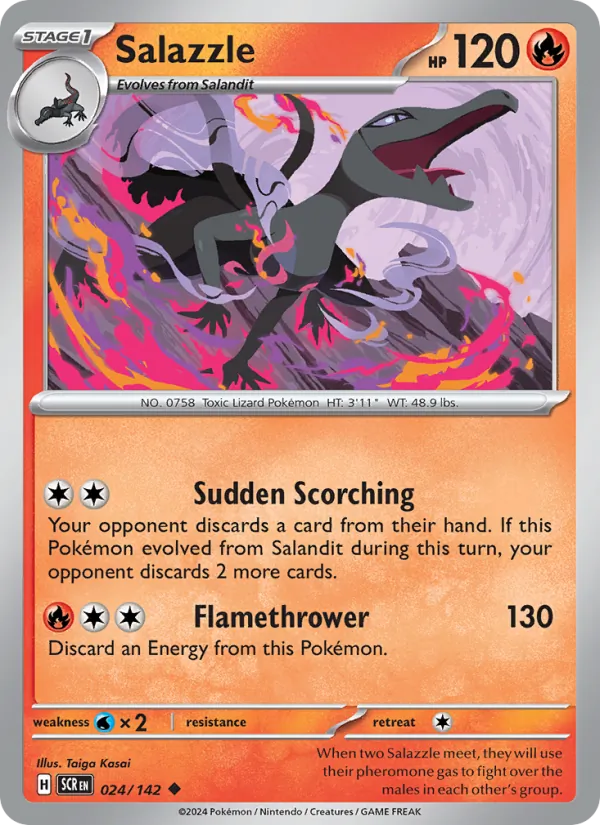Salazzle — Stellar Crown 024/142