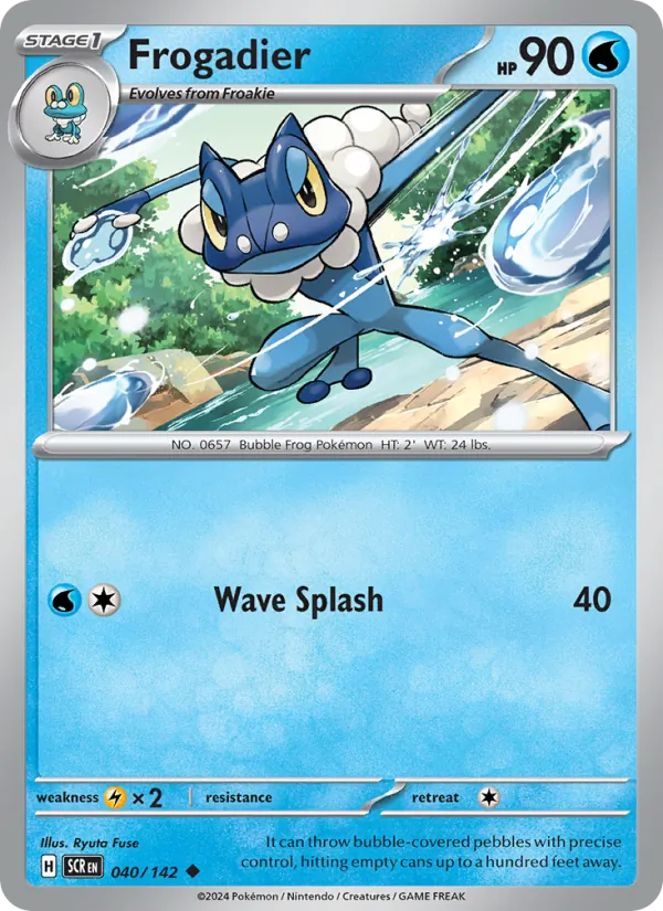Frogadier — Stellar Crown 040/142