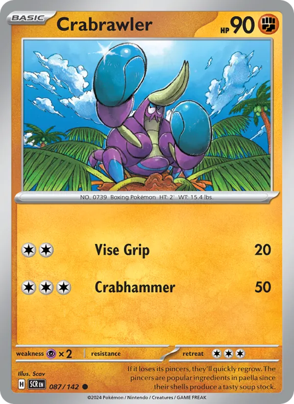 Crabrawler — Stellar Crown 087/142
