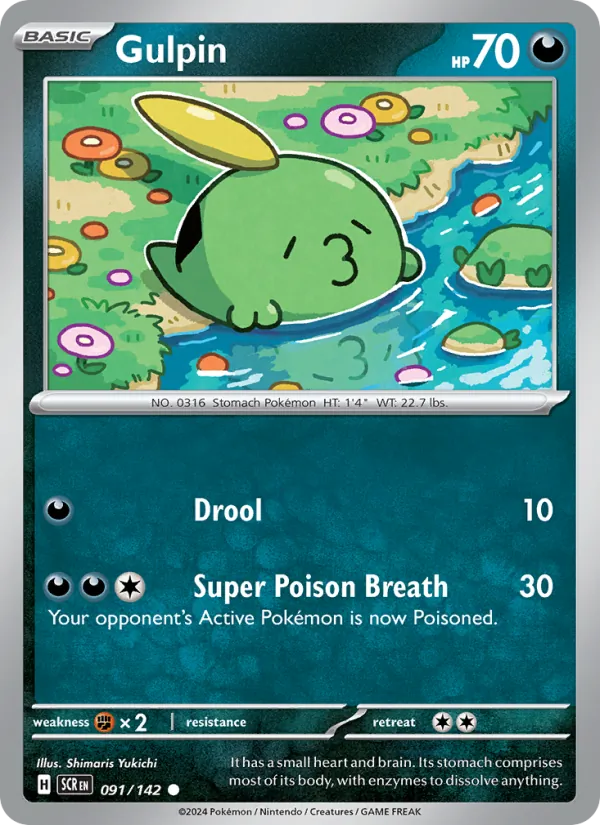 Gulpin — Stellar Crown 091/142