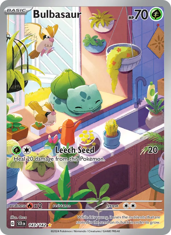 Bulbasaur — Stellar Crown 143/142