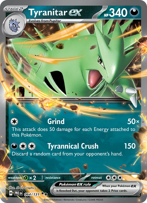 Tyranocif-ex — Évolutions Prismatiques 064/131