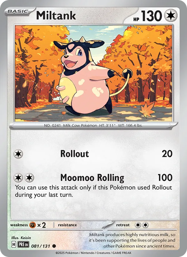 Miltank — Prismatic Evolutions 081/131