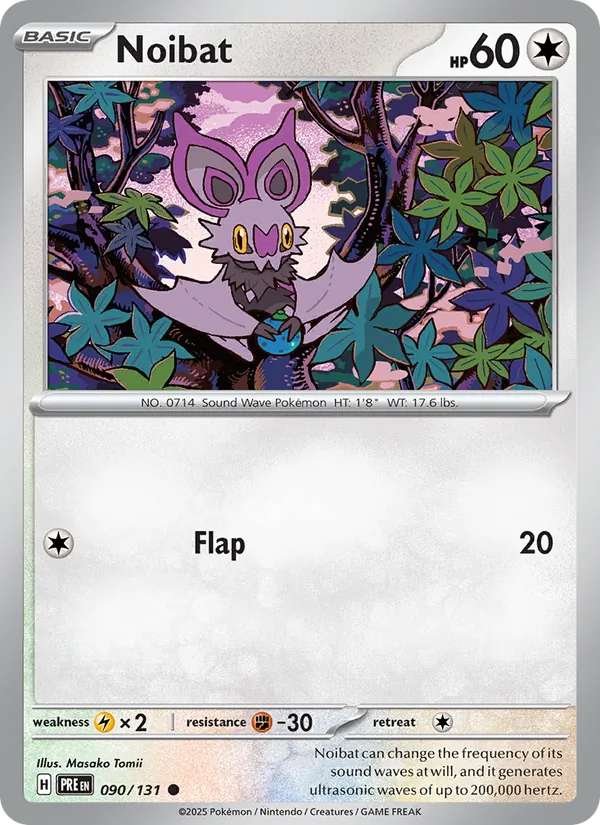 Noibat — Prismatic Evolutions 090/131