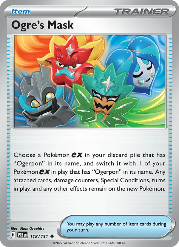 Ogre's Mask — Prismatic Evolutions 118/131