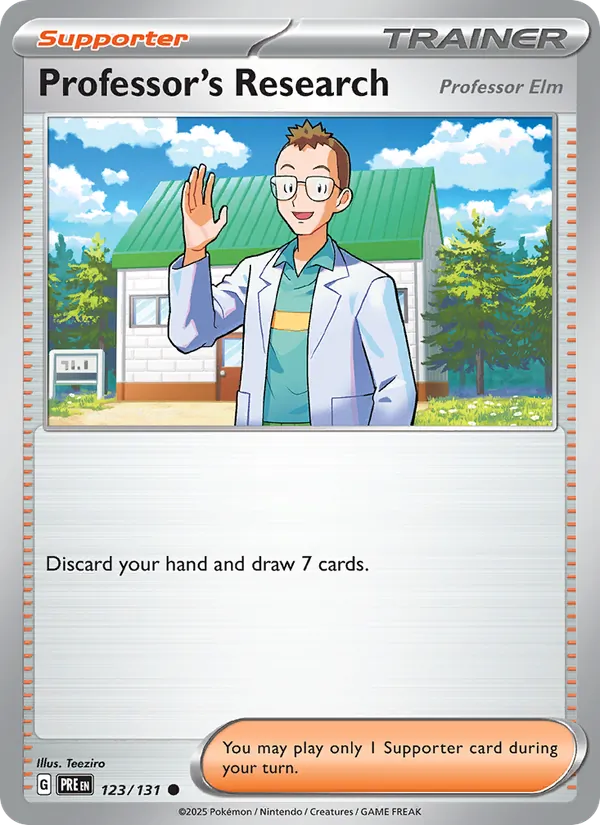 Professor's Research — Prismatic Evolutions 123/131