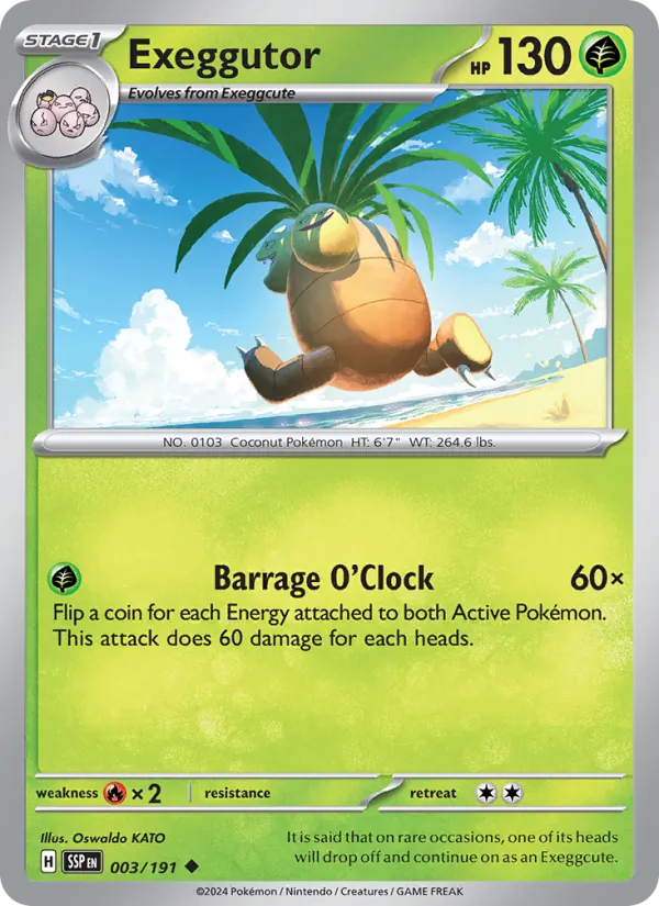 Exeggutor — Surging Sparks 003/191