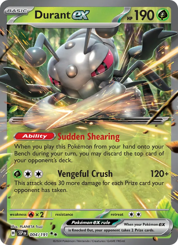 Durant ex — Surging Sparks 004/191